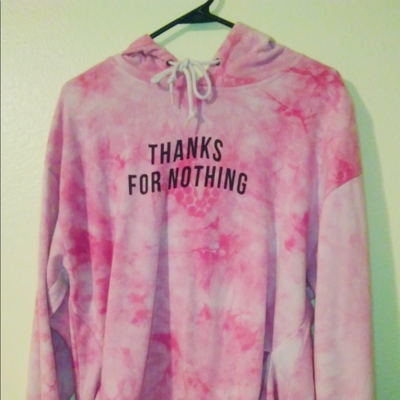Tops - Thanks for nothing hoodie